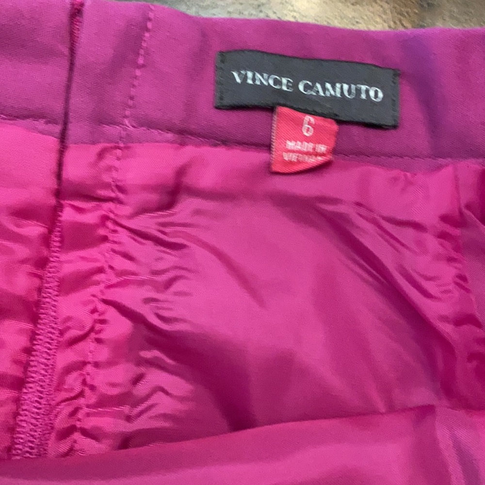 ⭕️Sold⭕️Vince Camuto purple mini skirt - Picture 2 of 4